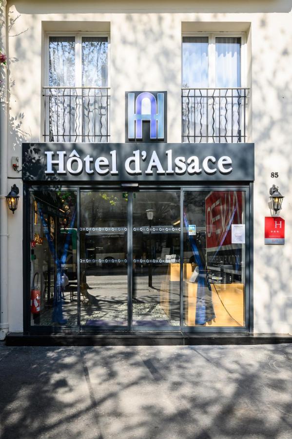 Hotel D'Alsace Paris Exteriör bild